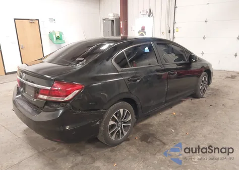 2013 Honda Civic Ex z USA, uszkodzony, nr VIN 19XFB2F8XDE031623